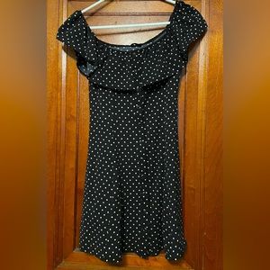 BeBop Black Polka Dot Short Dress - Size Small
Dress is in very good condition.